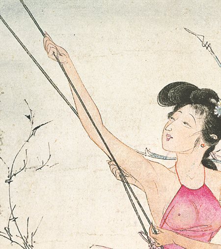 临潭县-胡也佛的仕女画和最知名的金瓶梅秘戏图